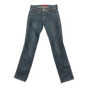 Levis Vintage Straight 562 Red Tab Jeans Size 0 25 Stretch